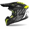 Airoh Aviator 3 Rampage Matte Black Helmet -AIROH Sales HAAVI51 ALT1 HOST