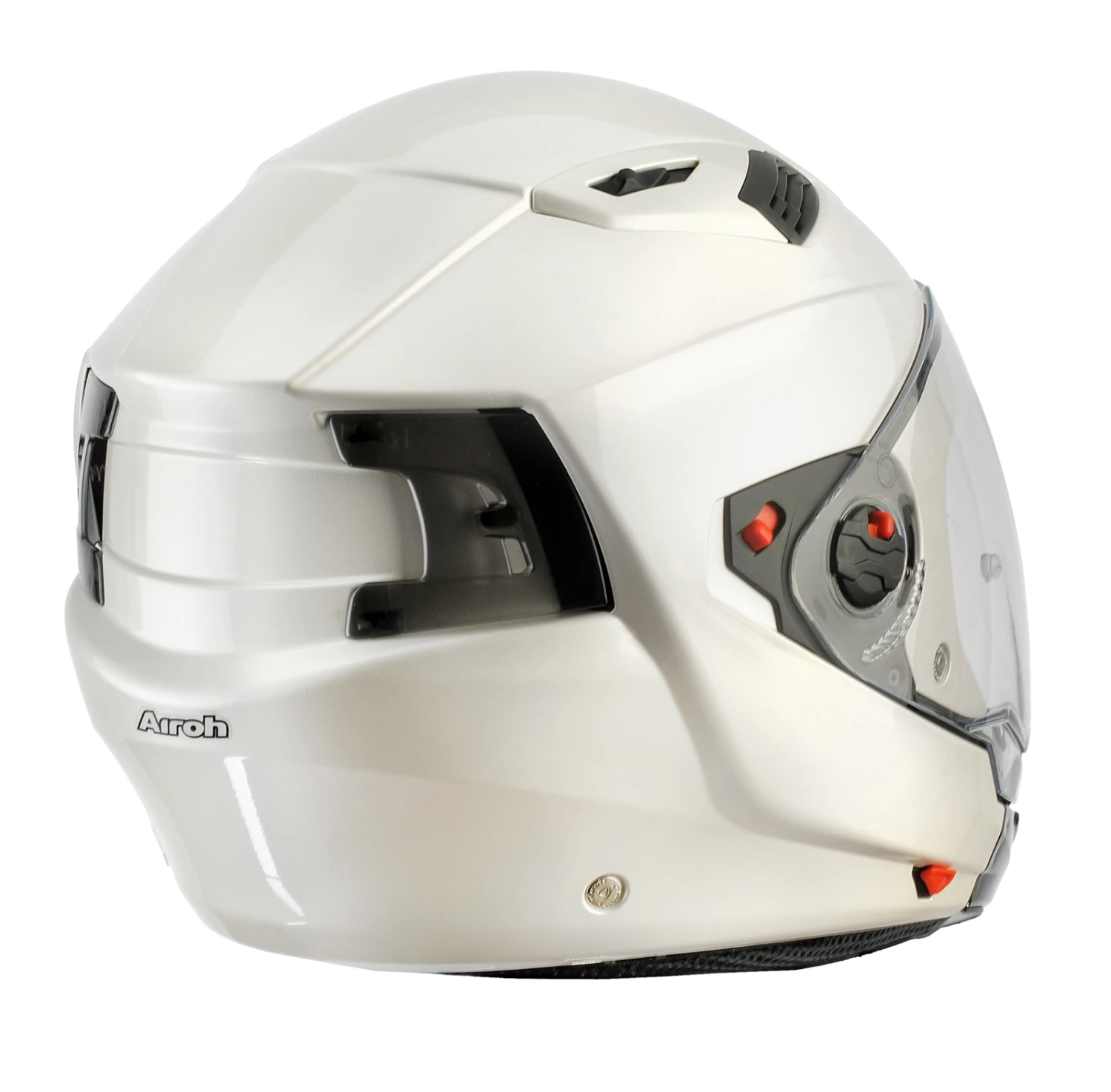Airoh Executive Solid Gloss White Helmet 8 Airoh Executive Solid Gloss White Helmet - Image 6