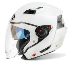 Airoh Executive Solid Gloss White Helmet 15 Airoh Executive Solid Gloss White Helmet -AIROH Sales HAEXE02 ALT1 HOST 6