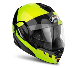 Airoh Rev Fusion Black/Yellow Modular Helmet -AIROH Sales HAREV05 ALT1 HOST 2