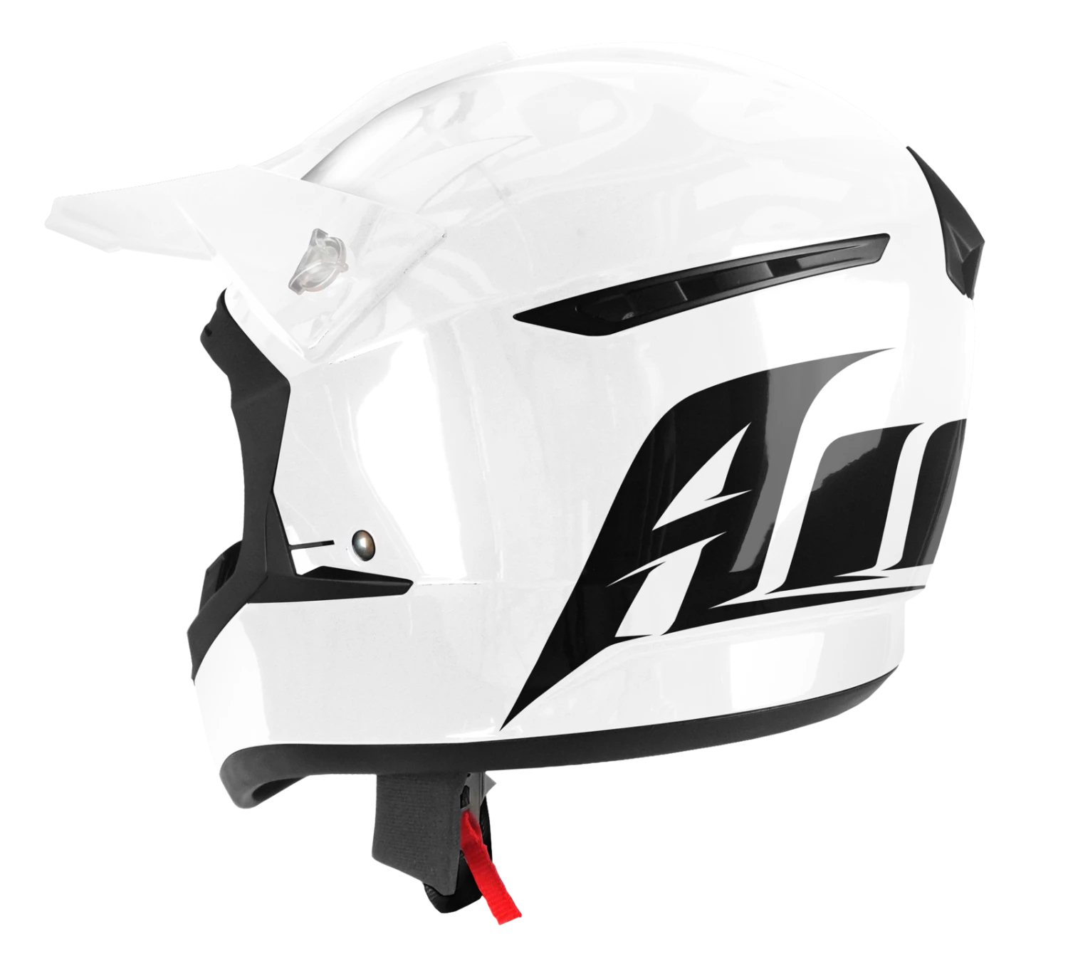 Airoh Switch Gloss White Youth Helmet 4 Airoh Switch Gloss White Youth Helmet - Image 2