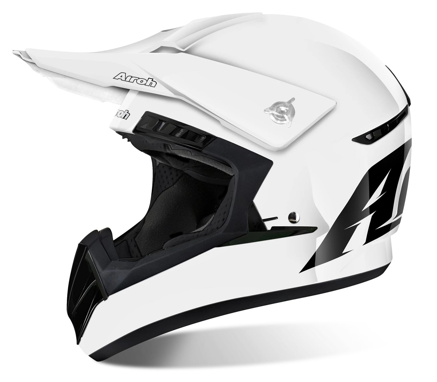 Airoh Switch Gloss White Youth Helmet 3 Airoh Switch Gloss White Youth Helmet