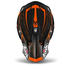 Airoh Terminator Slim Matte Orange Helmet -AIROH Sales HATER07 ALT1 HOST 2