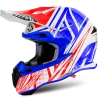 Airoh Terminator Cleft White/Red/Blue Helmet