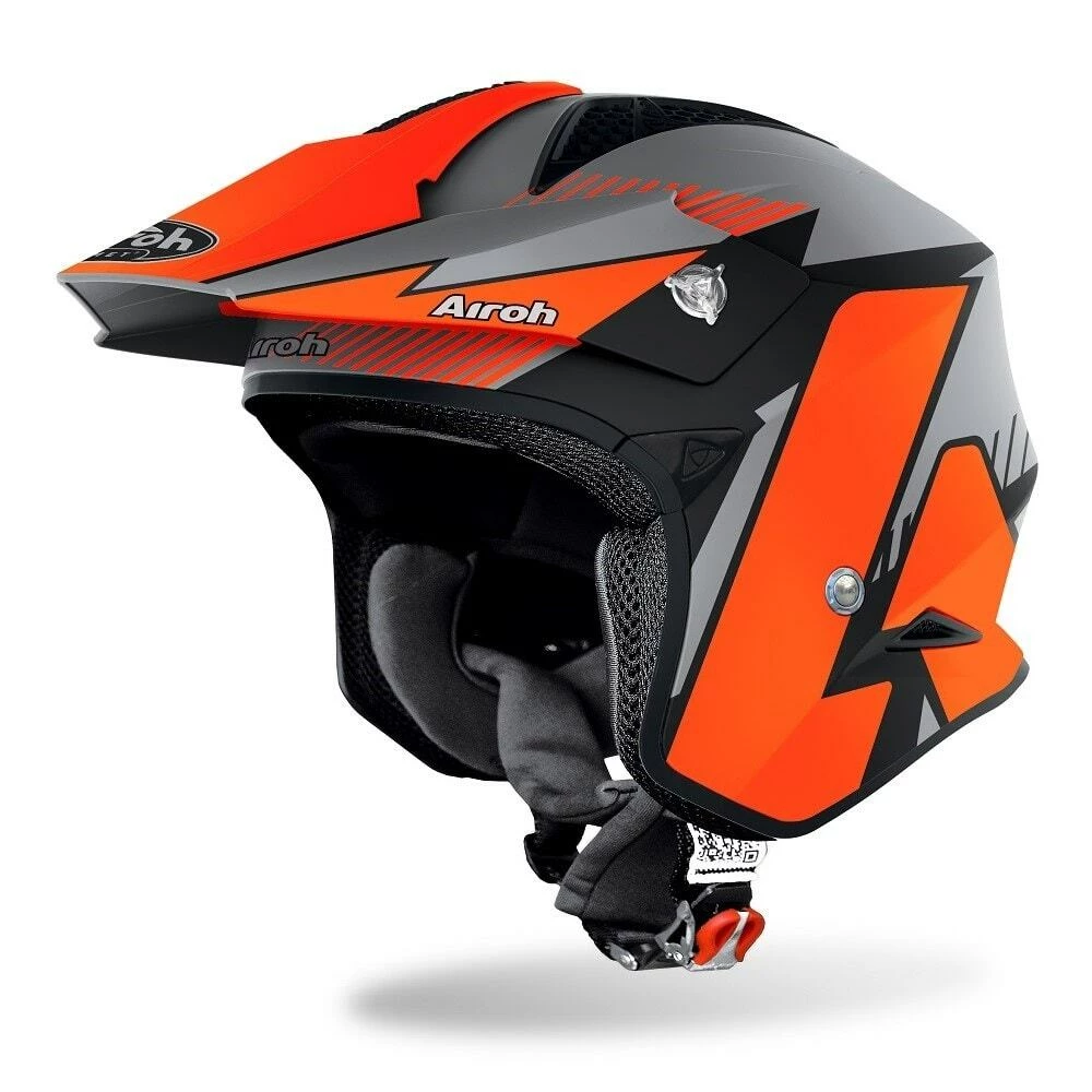 Airoh TRR-S Pure Matte Orange Trial Helmet 3 Airoh TRR-S Pure Matte Orange Trial Helmet