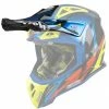 Airoh HAZV6050 Replacement Peak for Aviator 2.3 Helmets Great Gloss Blue -AIROH Sales HAZV6050