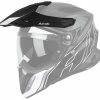 Airoh HAZV6308 Replacement Peak for Commander Helmets Duo Gloss/Matte Black -AIROH Sales HAZV6308